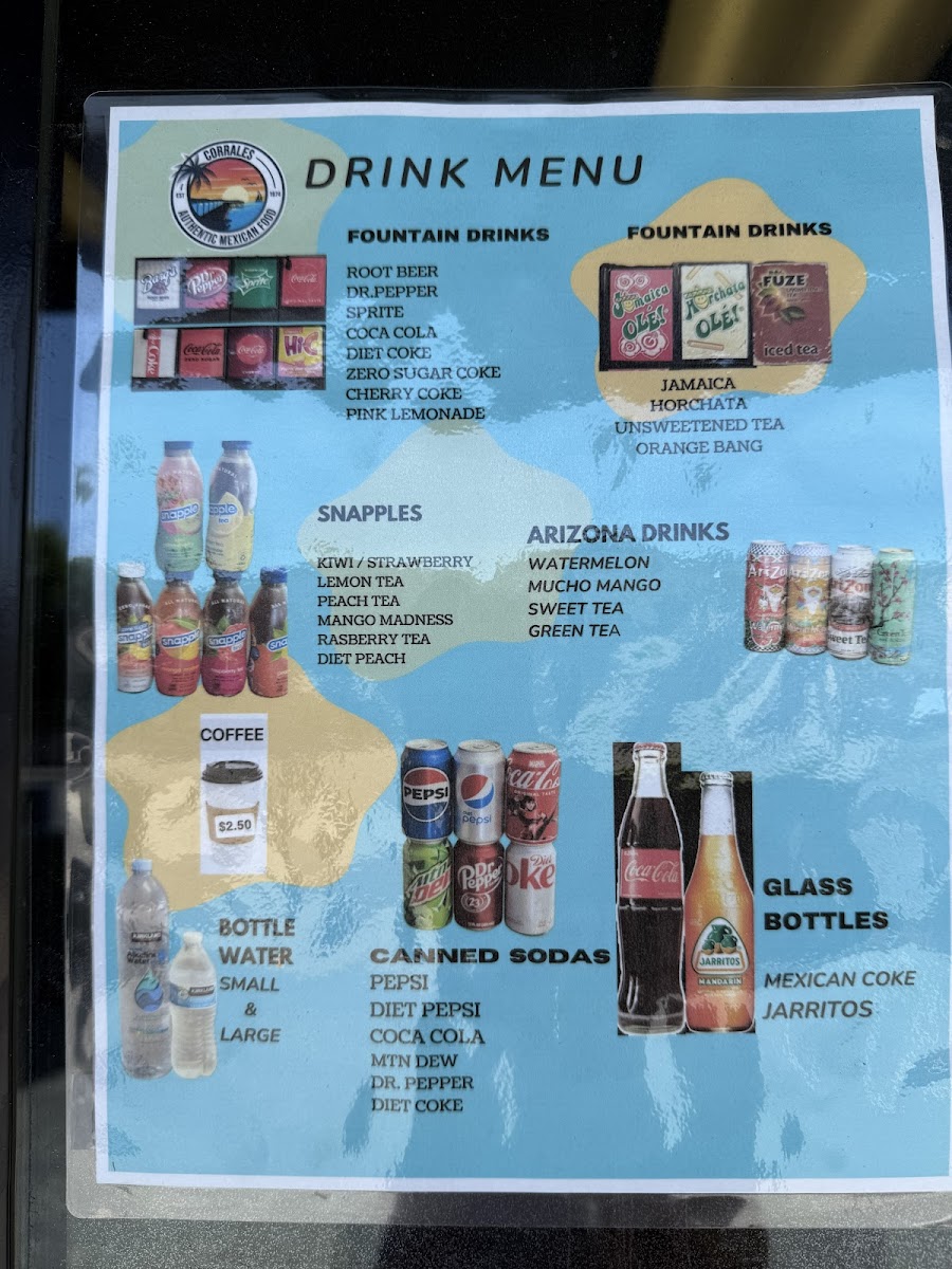 Corrales Mexican Food Menu - Image 4